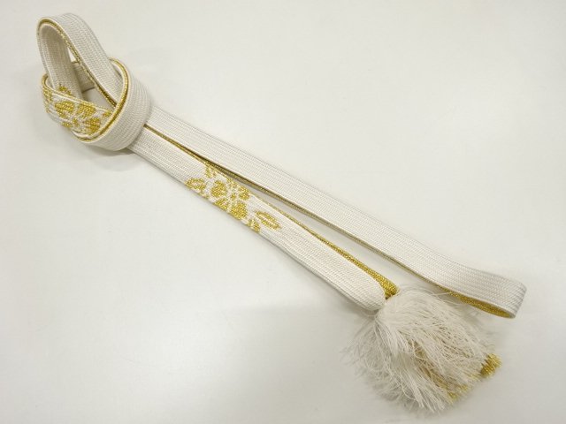 JAPANESE KIMONO / HAND-TIED OBIJIME CORD